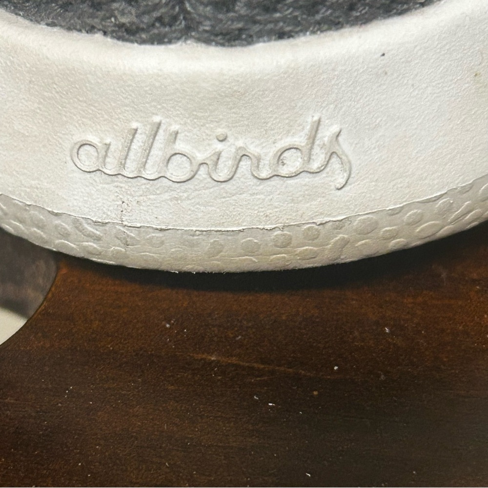 Allbirds Tree Topper Mid Top W7 Charcoal Lace Up Sneakers Wool Runner Shoes ECO - Picture 7 of 9